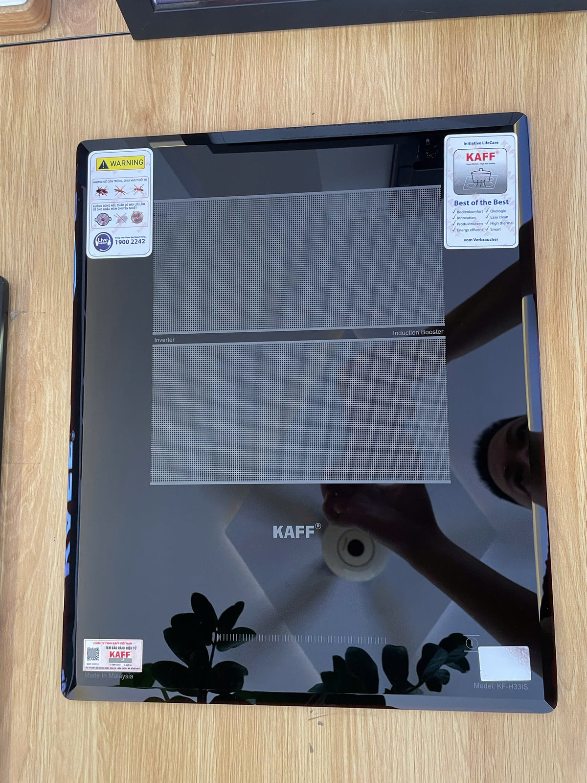 Bếp Từ Đơn Âm KAFF KF-H33IS trưng bày