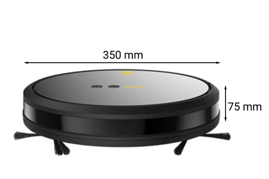 Robot hút bụi lau nhà Hubert HB-D68-B