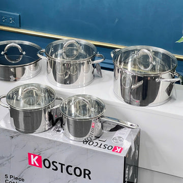 🎁 Bộ nồi inox 304 cao cấp Kostcor (100% off)