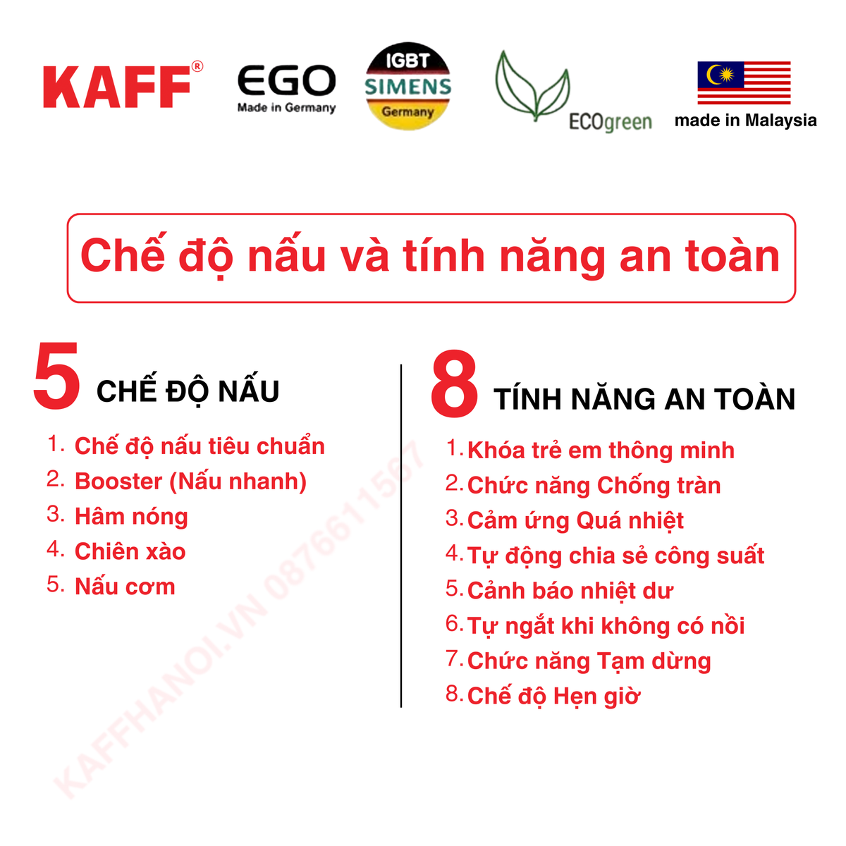 Bếp từ KF FL6996II