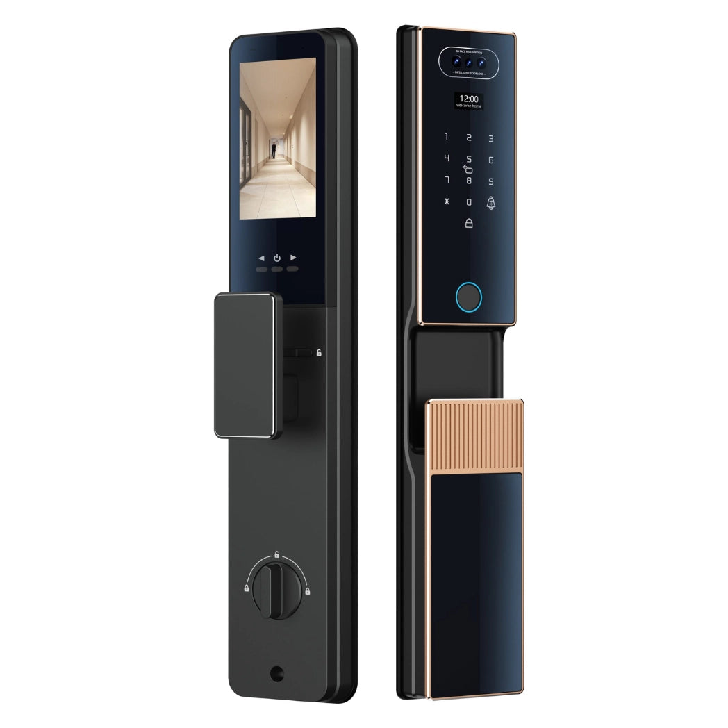KHÓA ĐIỆN TỬ HUBERT HB CGI6 TITAN EU BROWN