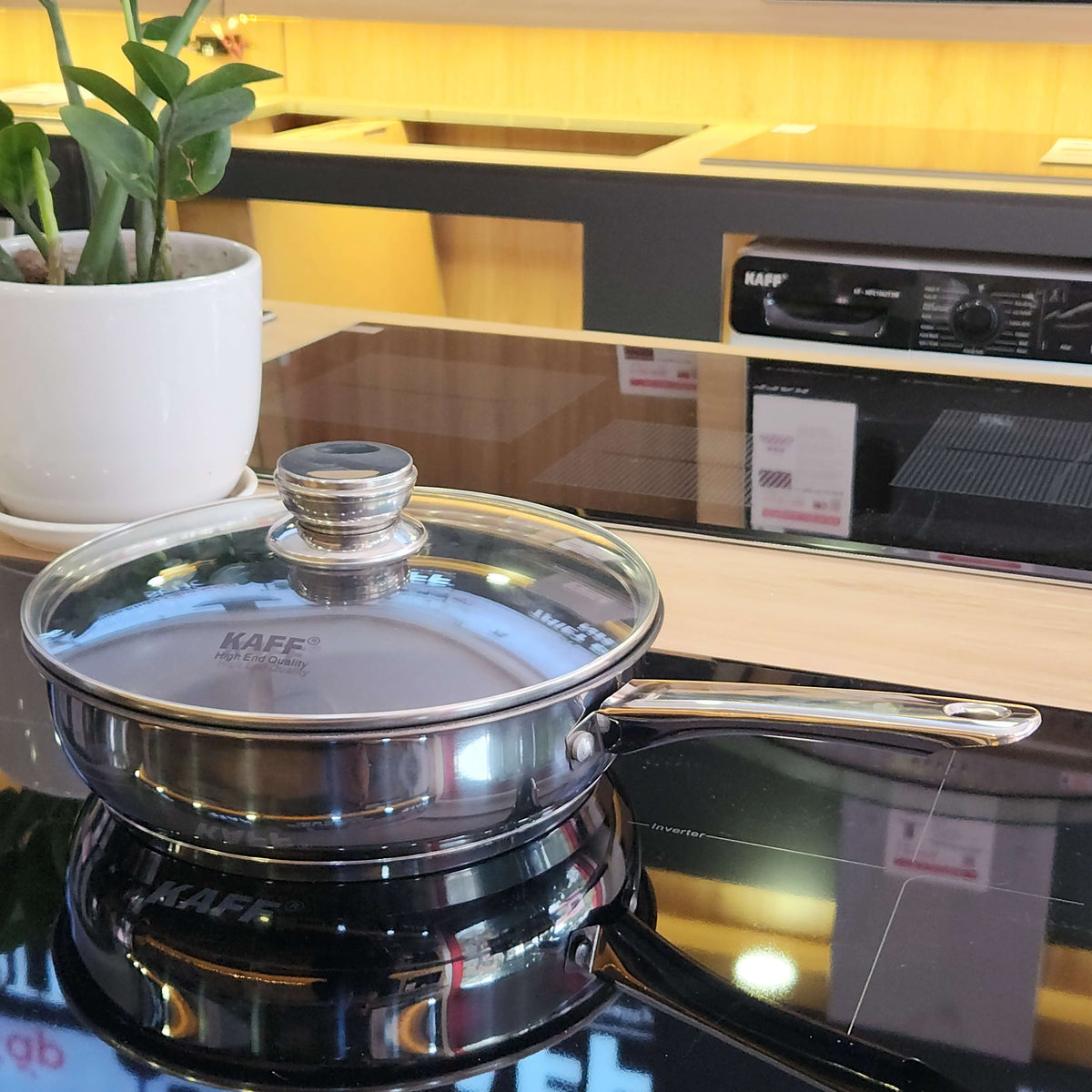 Bộ nồi chảo inox 10 món KF - ST005Fr