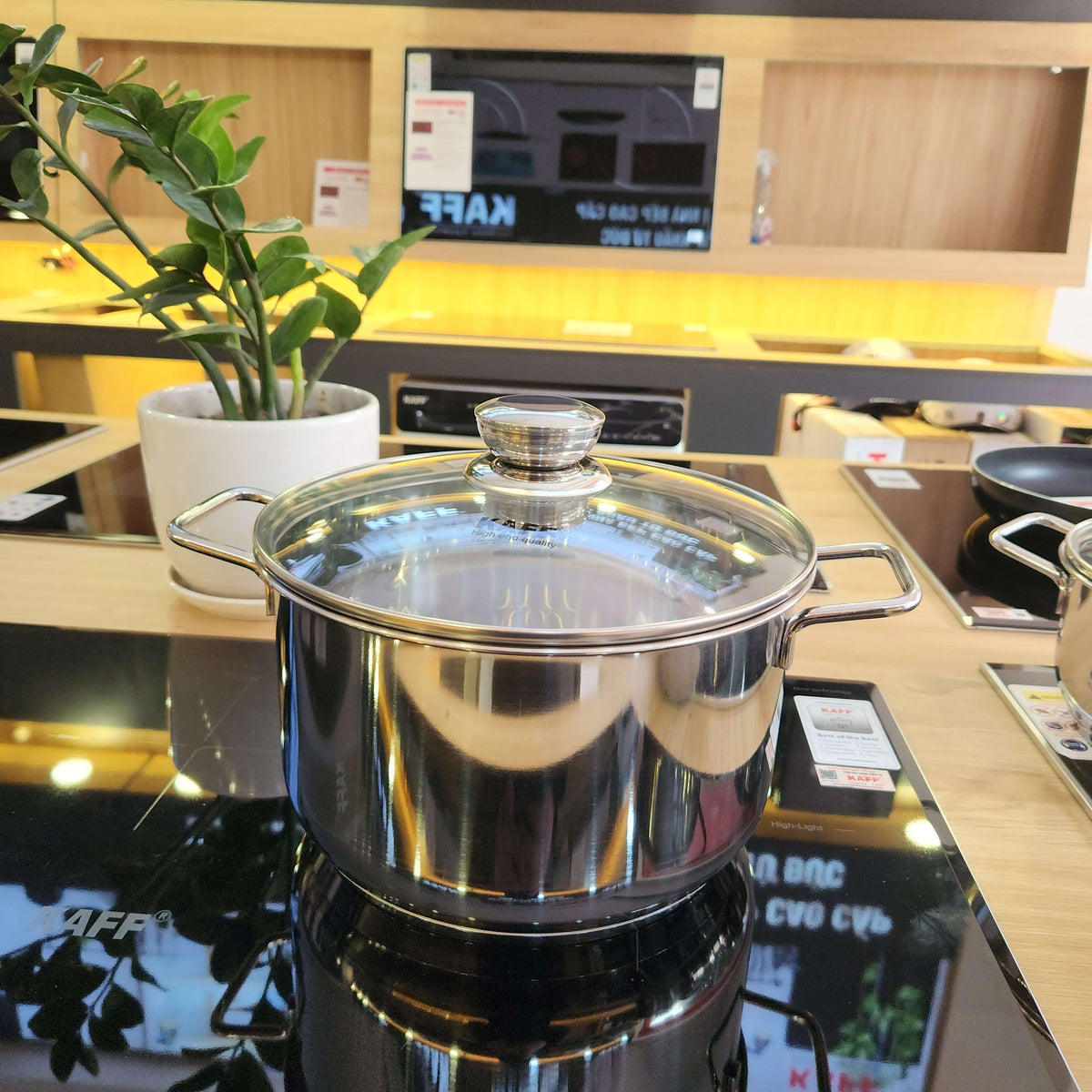 Bộ nồi chảo inox 10 món KF - ST005Fr