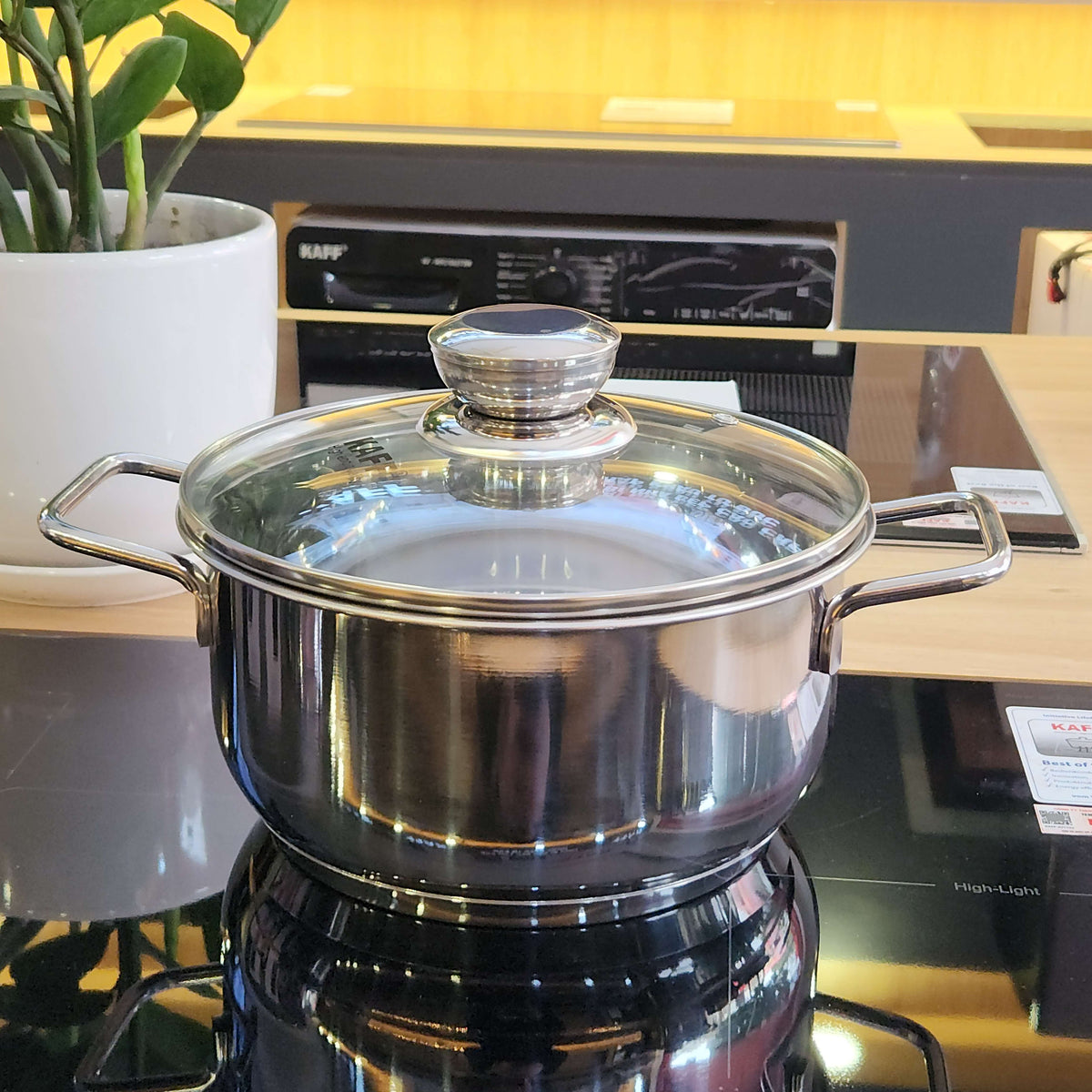 Bộ nồi chảo inox 10 món KF - ST005Fr