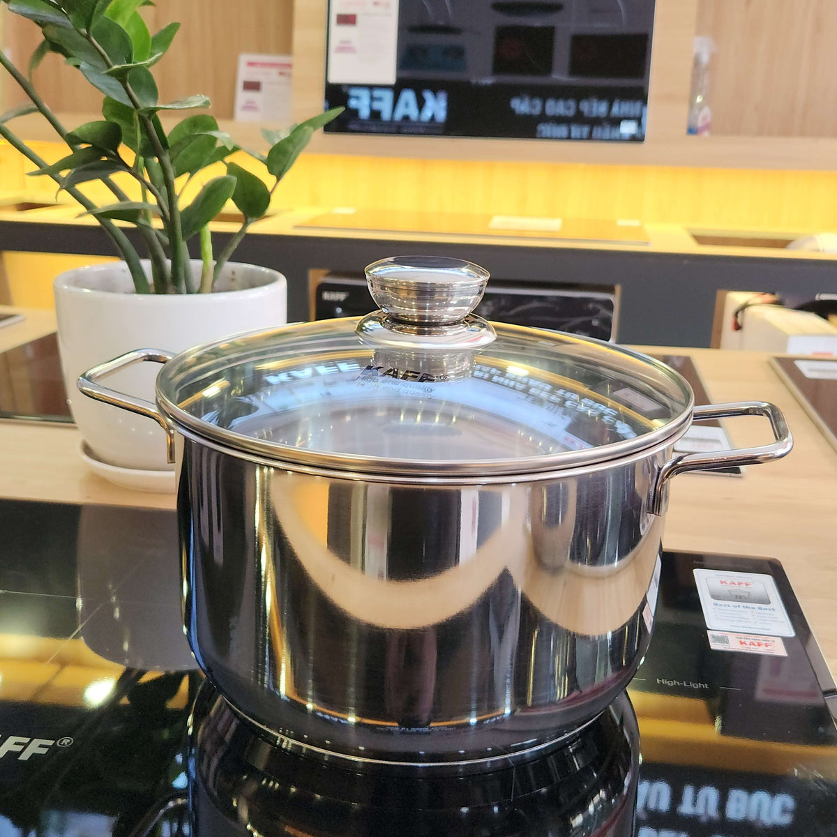 Bộ nồi chảo inox 10 món KF - ST005Fr