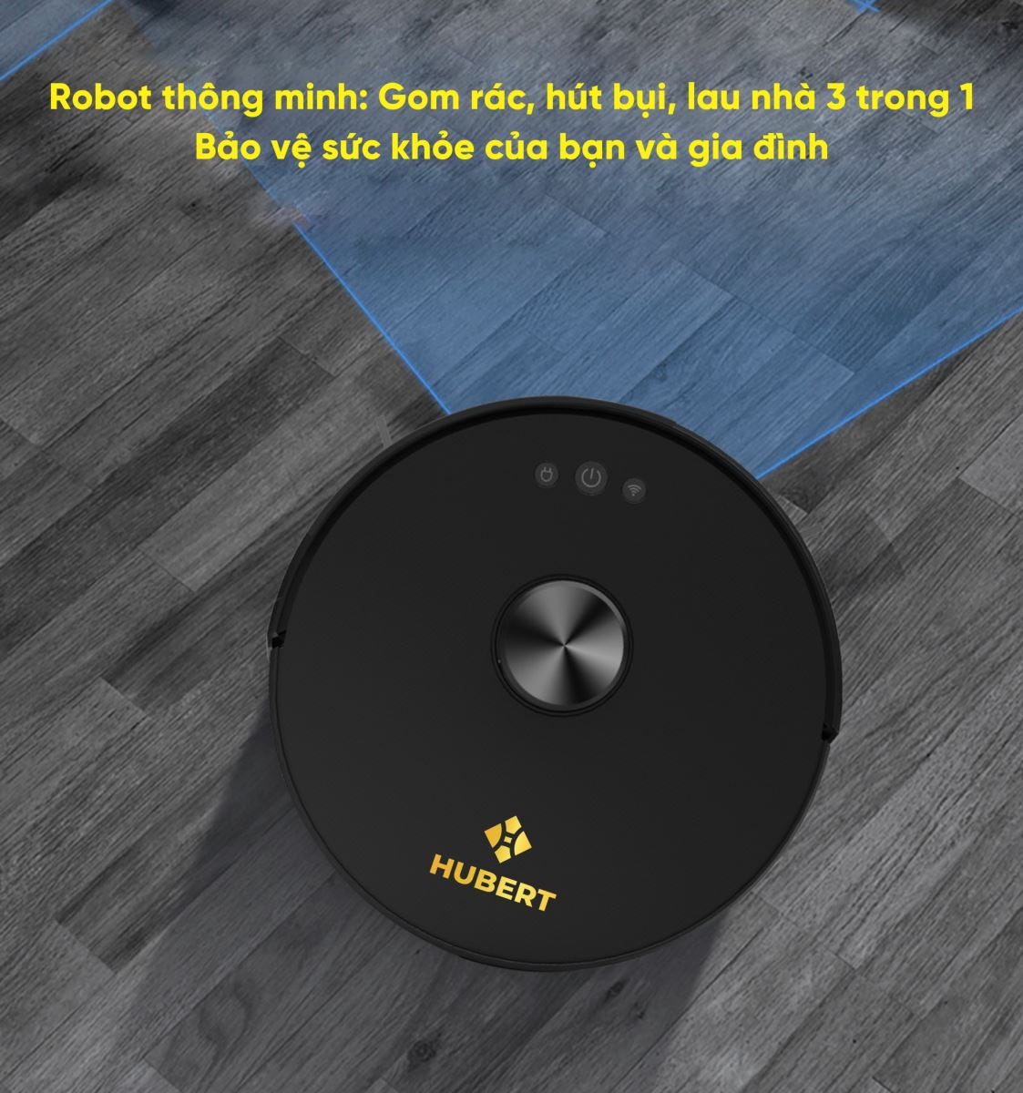 Robot hút bụi lau nhà Hubert HB-B79-B TC Của Đức