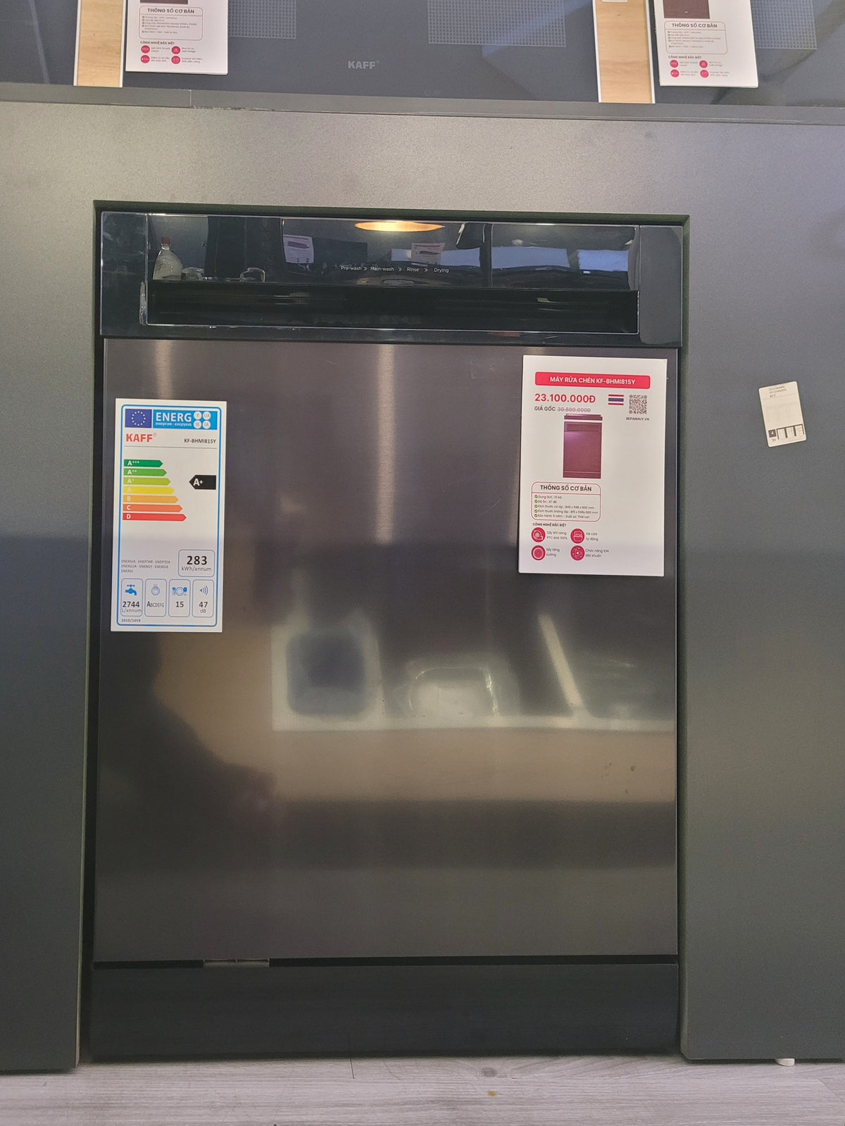 Máy rửa bát KF-BHMI815Y Trưng bày